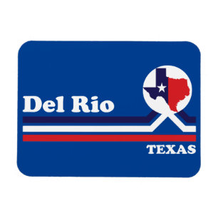 Imán Vintage Del Rio Texas