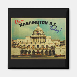 Imán Vintage del Washington DC