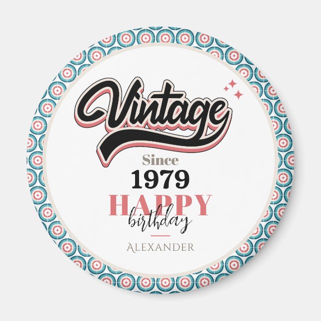 Imán Vintage desde 1979 (Frente)