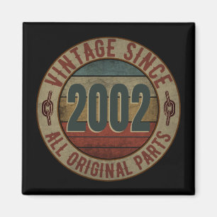 IMÁN VINTAGE DESDE 2002 TODAS LAS PIEZAS ORIGINALES