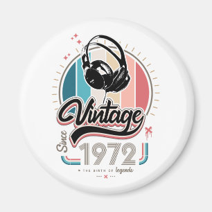 Imán Vintage desde audífonos de 1972