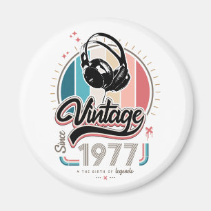 Imán Vintage desde audífonos de 1977