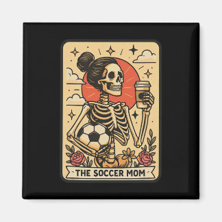 Imán Vintage Divertido La Tarjeta de Tarot de la Mamá d
