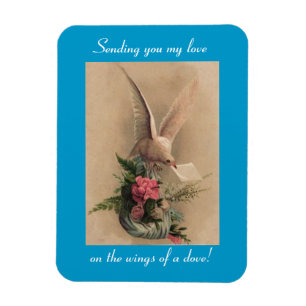 Imán Vintage Dove Magnet