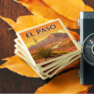 Imán Vintage El Paso Texas