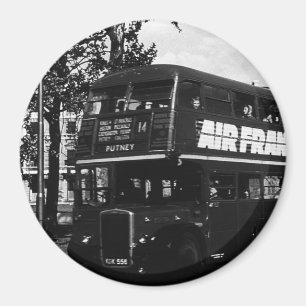 Imán Vintage England Londres bus de dos pisos