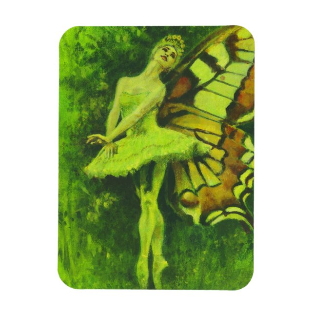 Imán Vintage Fairy Dancer Flexible Magnet (Vertical)