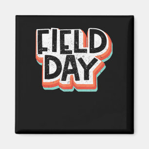 Imán Vintage Field 2022 Day Retro Happy Last Day of Sch