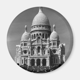 Imán Vintage France Paris Sacre Coeur Basilica