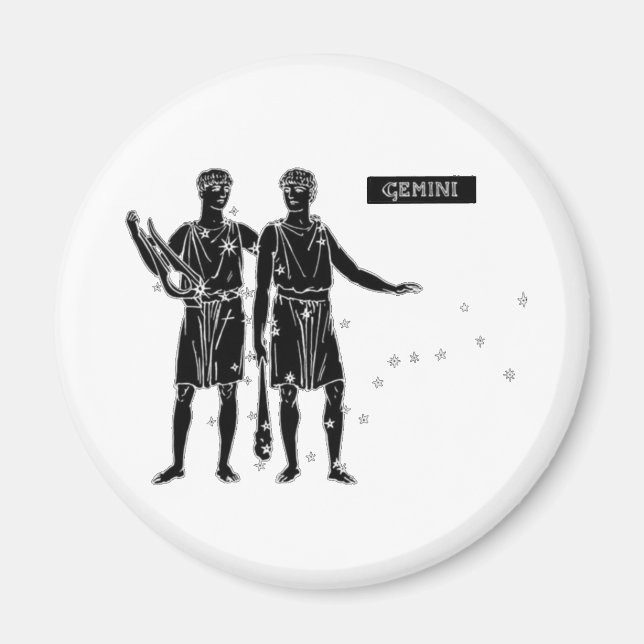 Imán Vintage Gemini (Frente)