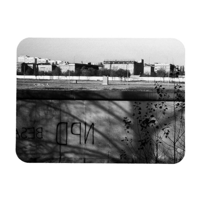 Imán Vintage Germany Berlin wall (Horizontal)