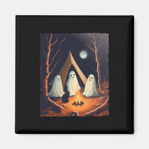 Imán Vintage Ghost Camper Camping Lover Salón Gótico
