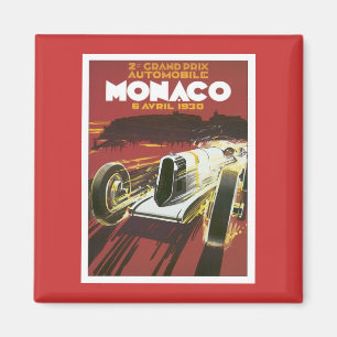 Imán Vintage Grand Prix Mónaco
