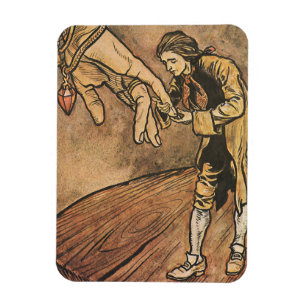 Imán Vintage Gulliver's Travels by Arthur Rackham