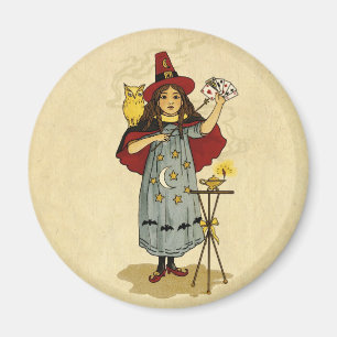 Imán Vintage Halloween Magic