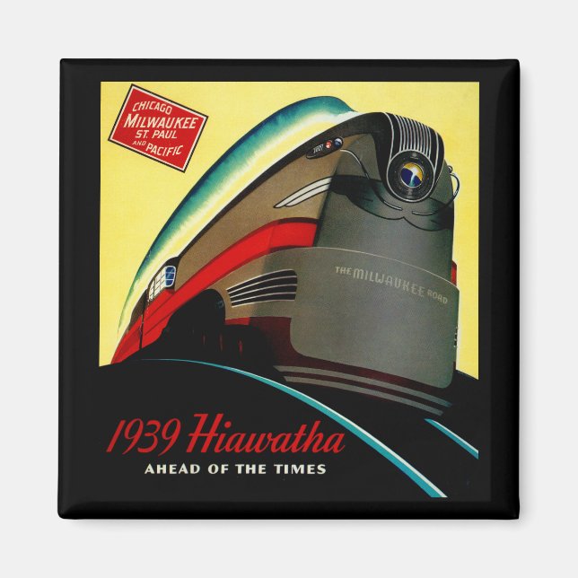 Imán Vintage Hiawatha (Frente)