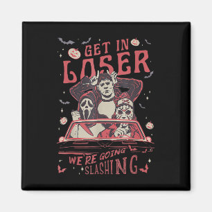 Imán Vintage Horror Spooki Movie Lover Retro Halloween