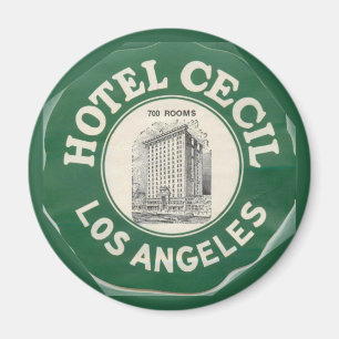 Imán Vintage Hotel Cecil, Los Ángeles, CA