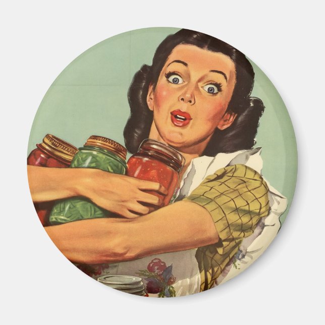 Imán Vintage Housewife (Frente)