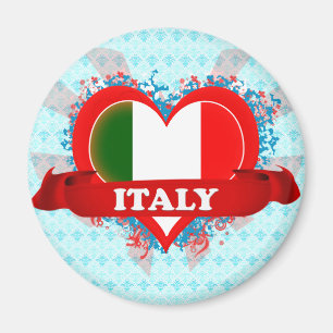 Imán Vintage I Love Italy