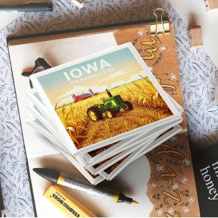 Imán Vintage Iowa