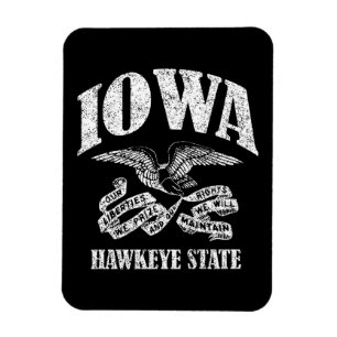 Imán Vintage Iowa