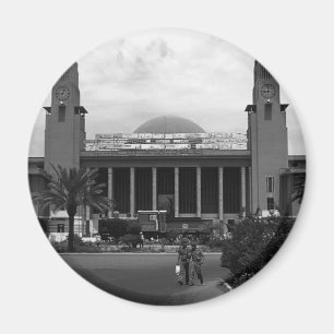 Imán Vintage Iraq Baghdad estación central de trenes Wa