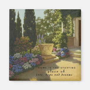 Imán Vintage Ivan Choultse Jardin Villa Cypris