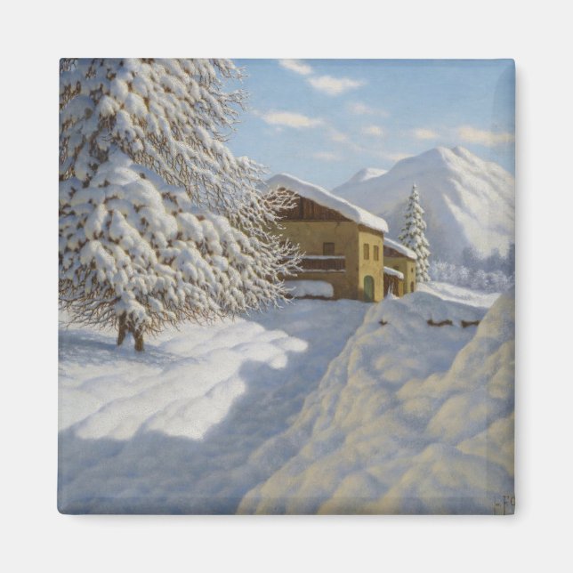 Imán Vintage Ivan Choultse Winscape (Frente)