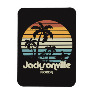 Imán Vintage Jacksonville Florida