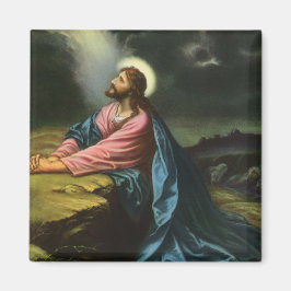 Imán Vintage Jesucristo Rezando, Jardín del Getsemaní