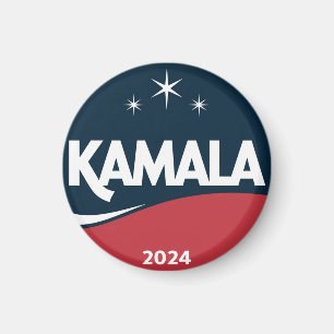 Imán Vintage Kamala Harris 2024 para las elecciones pre