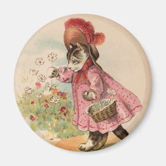 Imán Vintage Kitty