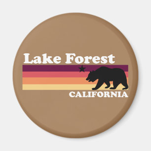 Imán Vintage Lake Forest California