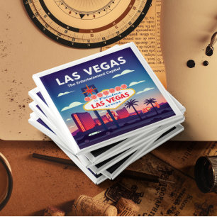 Imán Vintage Las Vegas Nevada