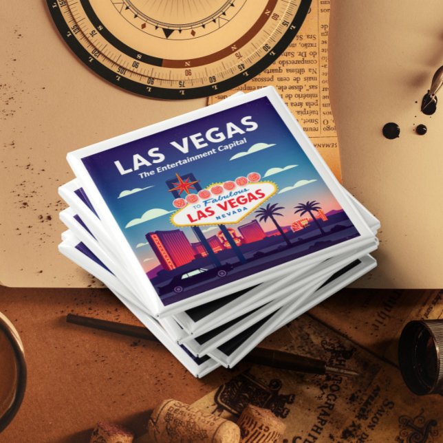 Imán Vintage Las Vegas Nevada (Subido por el creador)