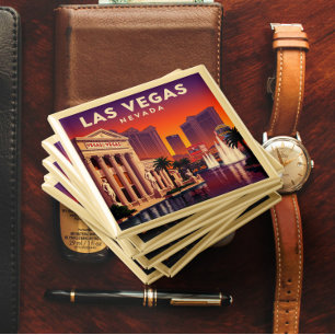Imán Vintage Las Vegas Nevada