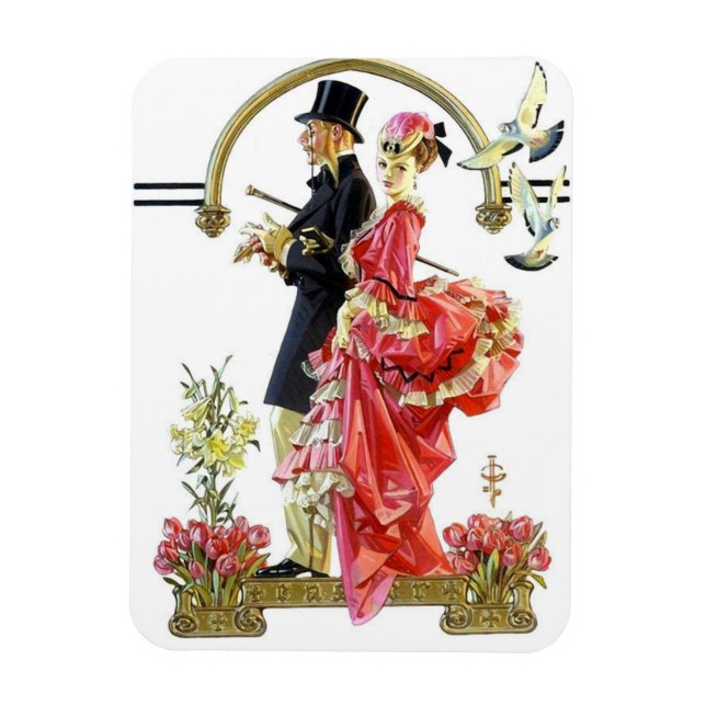 Imán Vintage Leyendecker Magnet (Vertical)