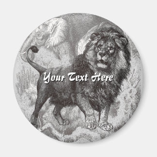Imán Vintage Lion Magnet