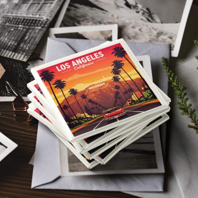 Imán Vintage Los Angeles California (Subido por el creador)