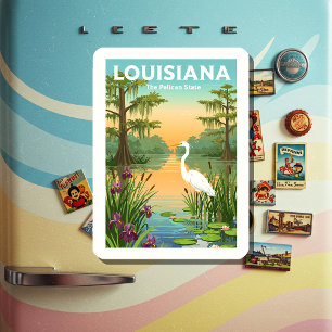 Imán Vintage Louisiana