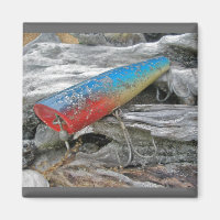 Vintage Lure Blue Streak Tackle Co Waltham MAMÁES