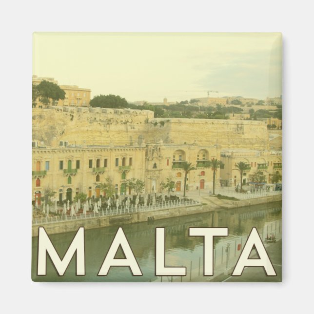 Imán Vintage Malta Magnet (Frente)