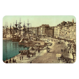 Imán Vintage Marsella, Francia -