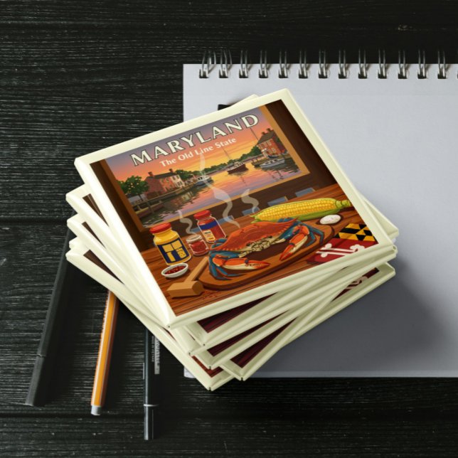 Imán Vintage Maryland (Subido por el creador)