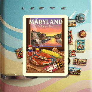 Imán Vintage Maryland