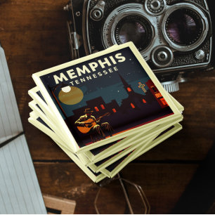 Imán Vintage Memphis Tennessee