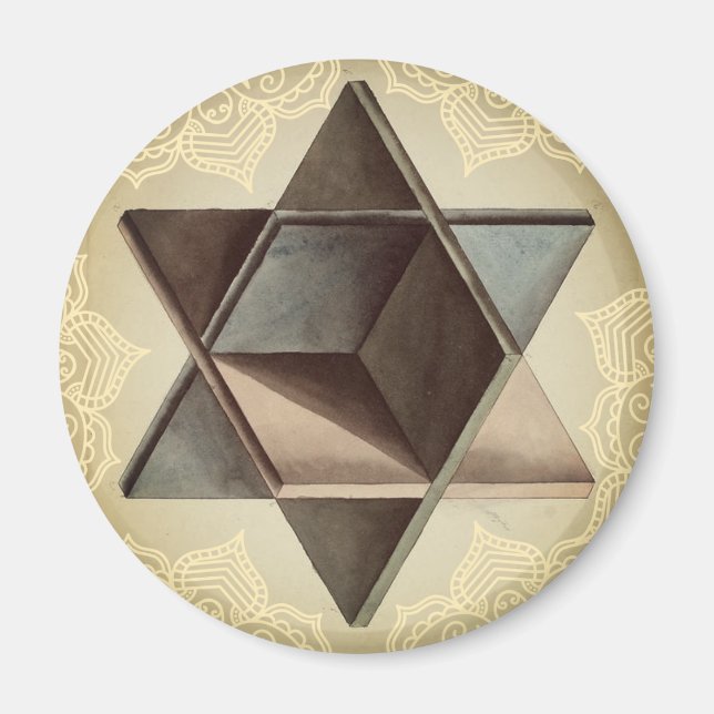 Imán Vintage Merkabah (Frente)