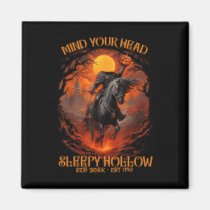 Imán Vintage Mind Your Head Sleepe Hollow Headless Hors