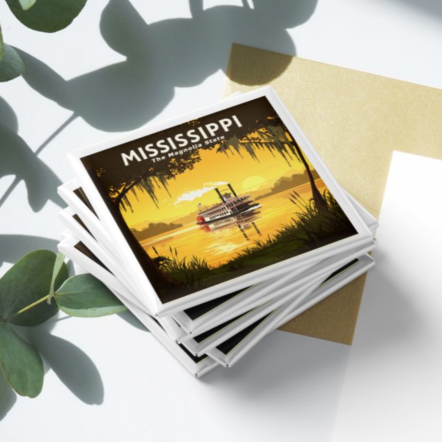 Imán Vintage Mississippi (Subido por el creador)